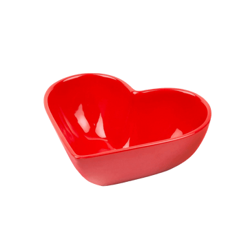Činija Love Srce, crveni, 18 cm, DOIY