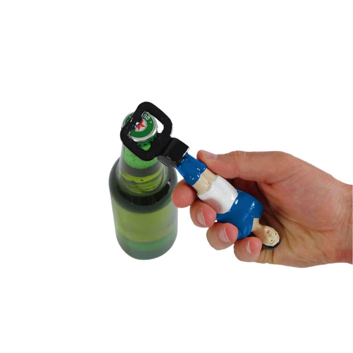 Metalni otvarač za flaše, fudbaler, DOIY