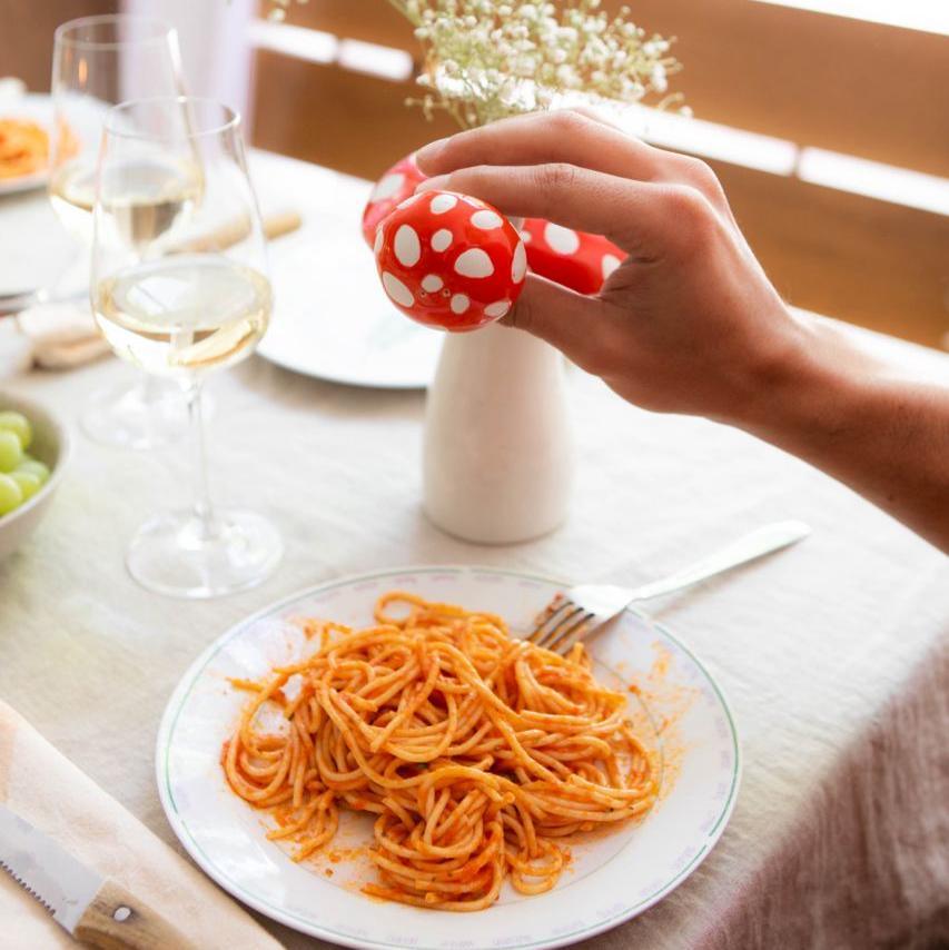 Set za so i biber, pečurka Amanita, DOIY