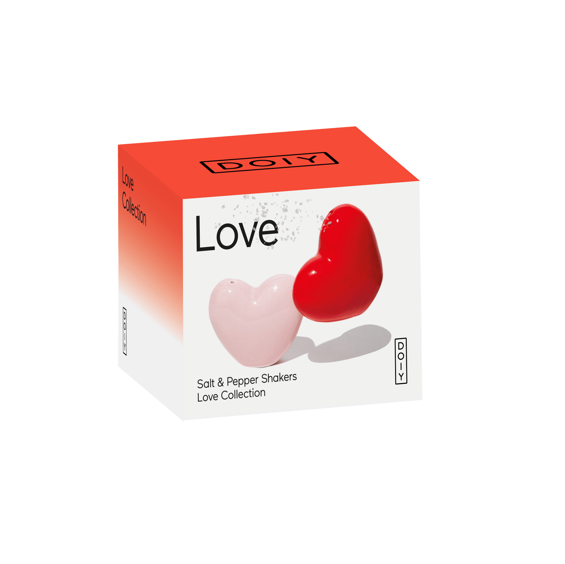 Set za so i biber, srce, LOVE, DOIY