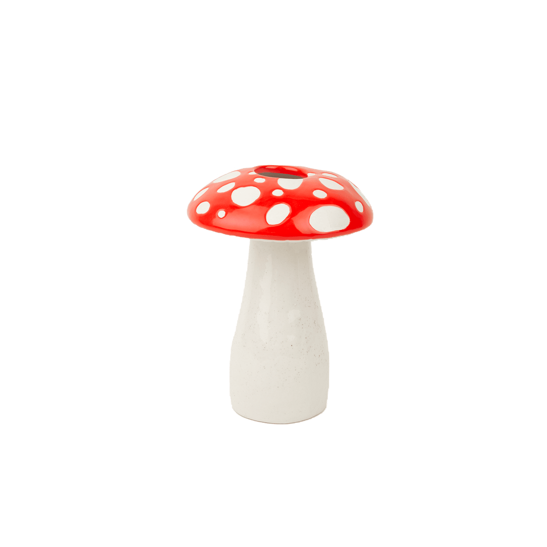 Vaza pečurka Amanita, crvna i bela, 20 cm, DOIY