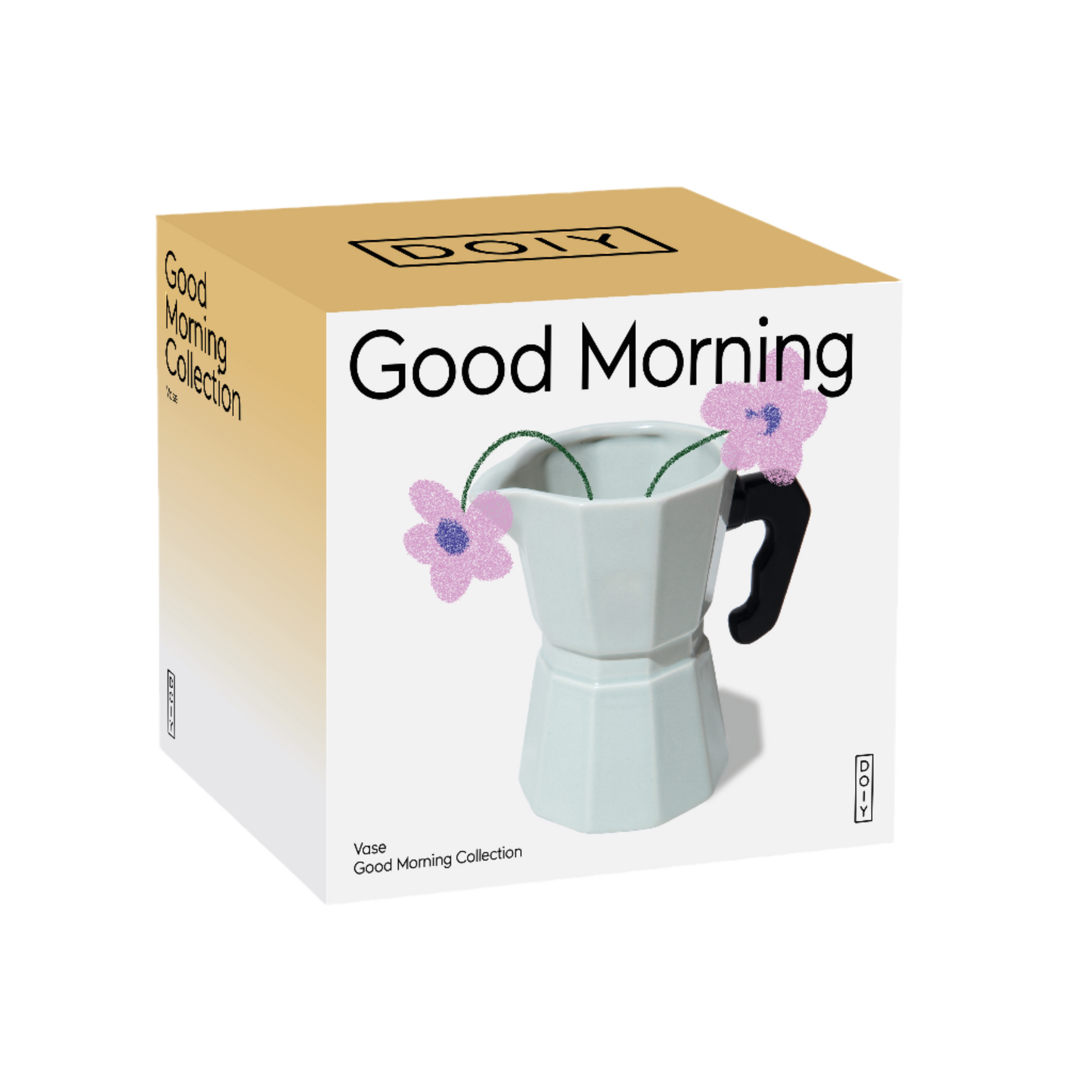 Vaza Kuvalo Za Kafu, siva, DOIY