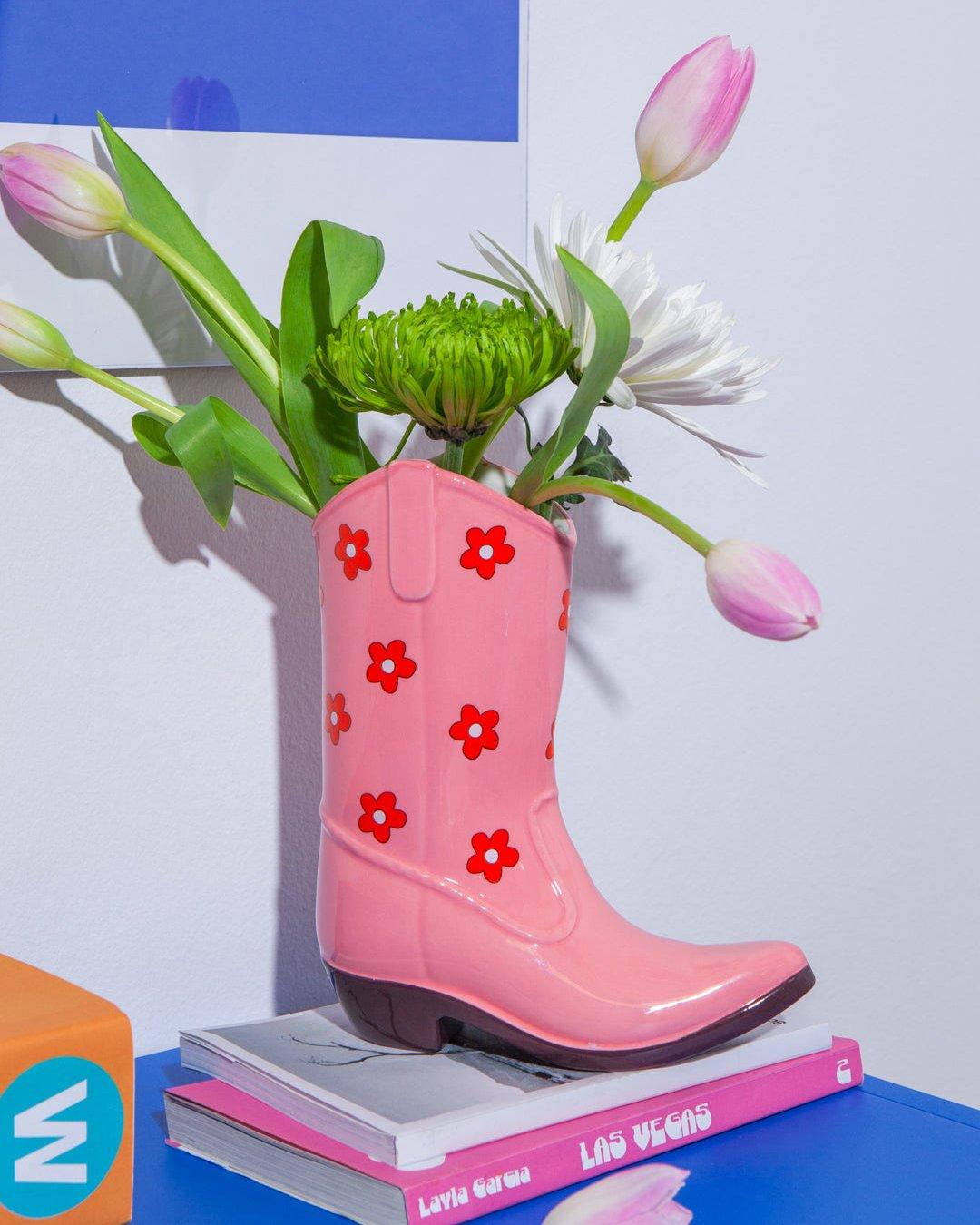 Vaza Rodeo, Kaubojska Čizma, 23 cm, DOIY