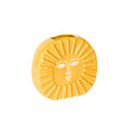 Vaza Sunce, žuta, 19 cm, DOIY