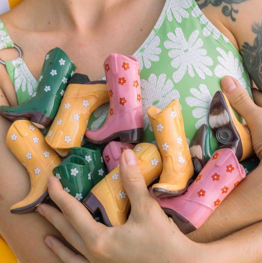 Set za so i biber, čizma, Cowboy, DOIY