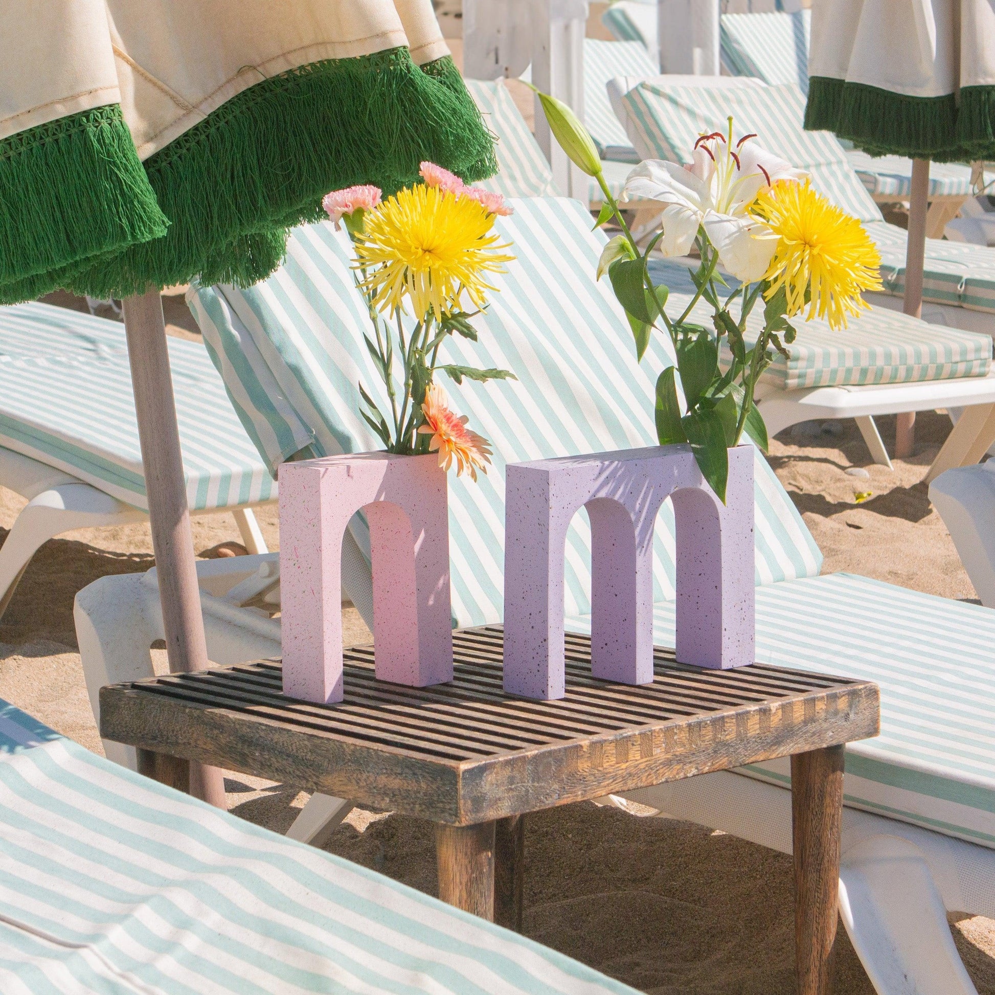 Vaza Acquedotto, ljubičasta, 22 cm, DOIY