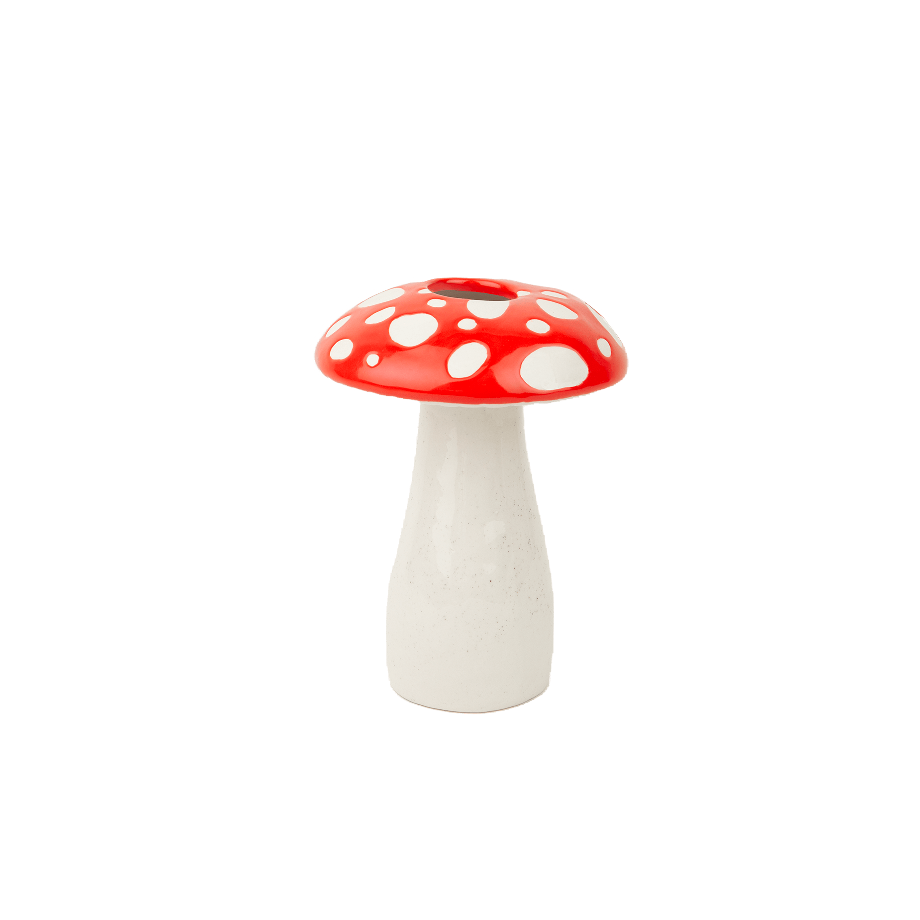 Vaza pečurka Amanita, crvna i bela, 20 cm, DOIY