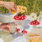 Vaza pečurka (Amanita), crvena i bela, 15 ili 20 cm, DOIY - Slika 4
