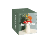 Vaza pečurka (Amanita), crvena i bela, 15 ili 20 cm, DOIY - Slika 9