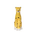 Vaza Gepard, žuta, 28 cm, DOIY - Slika 2