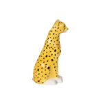 Vaza Gepard, žuta, 28 cm, DOIY - Slika 3