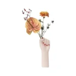 Vaza Girl Power, bela, 32 cm, DOIY